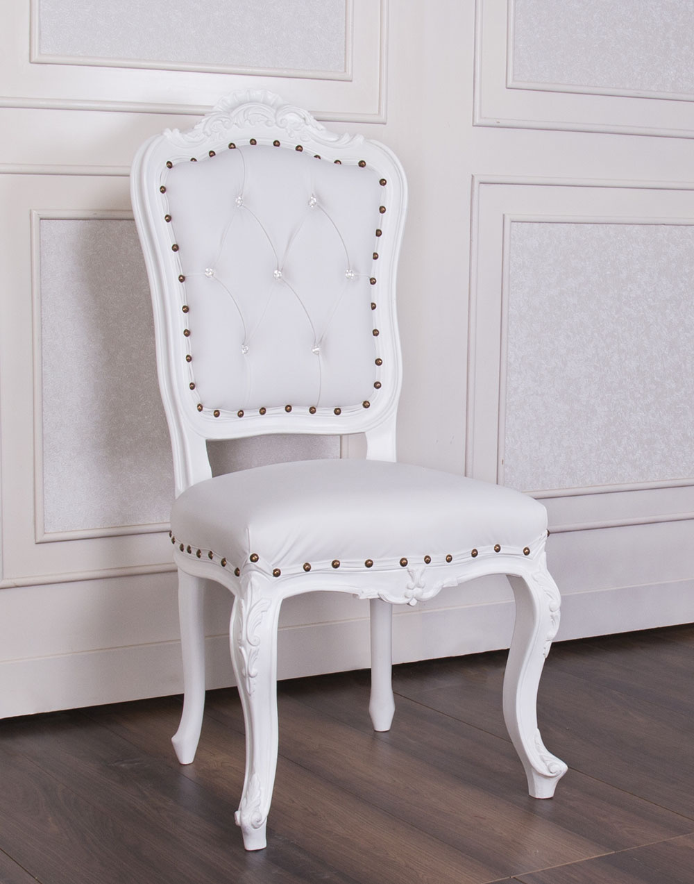 White HORUS Dining Chair